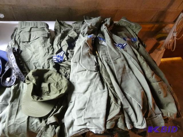 lot 139 image: Fatigue Air Force Jacket with Liner 6 Fatigue...