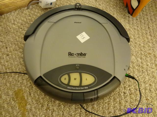 lot 175 image: Roomba Robotic Floor Vac...