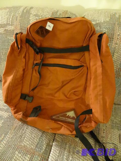 lot 197 image: Internal Frame Back Pack. Mountain Equipment ...