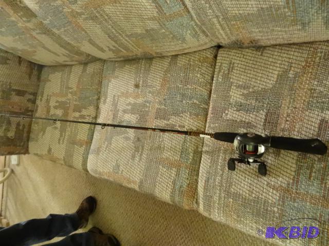lot 200 image: ABU Garcia Cast Reel. Left Hand. With Shakesp...