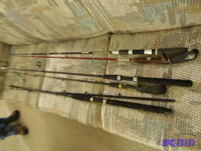 lot 202 image: Misc Rods. Some have Broken Tips...