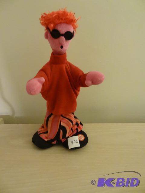 lot 206 image: Sound Activated Dancing Doll...