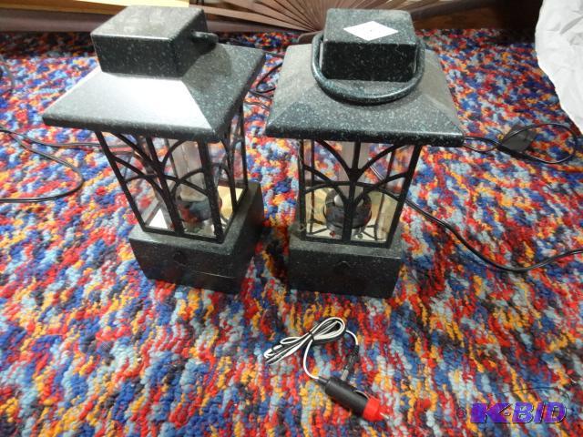 lot 237 image: Rechargeable Lantern. Qty 2. Comes with 1 Cha...