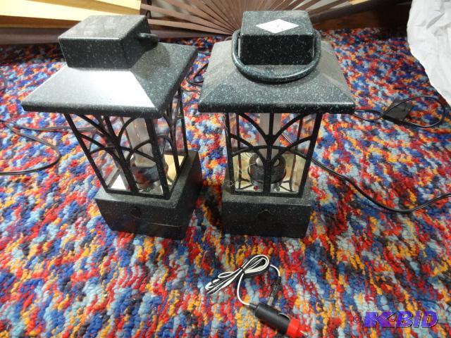 lot 238 image: Rechargeable Lantern. Qty 2. Comes with 1 Cha...