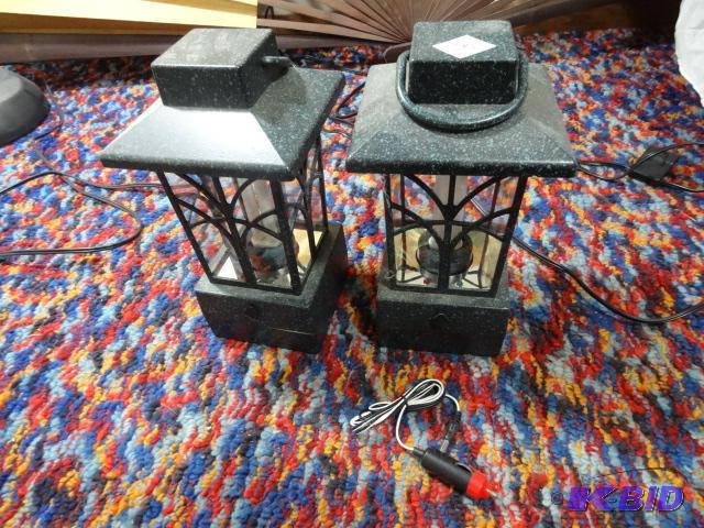 lot 239 image: Rechargeable Lantern. Qty 2. Comes with 1 Cha...