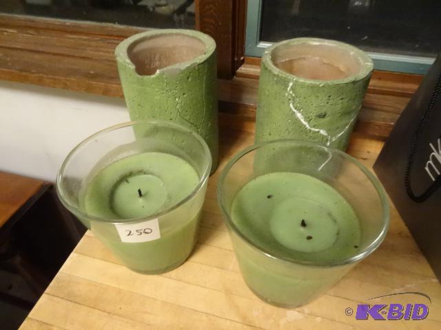 lot 250 image: 4 Candles...