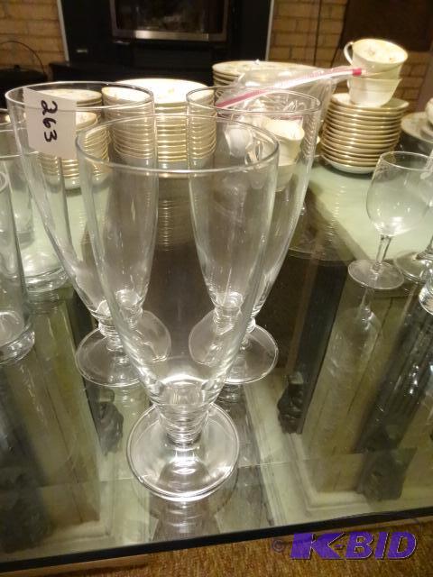 lot 263 image: 3 Beer Glasses...