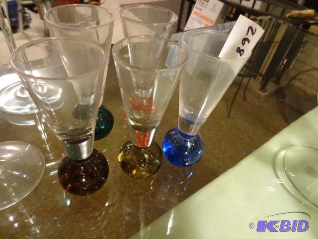 lot 268 image: 5 Shot Glasses...