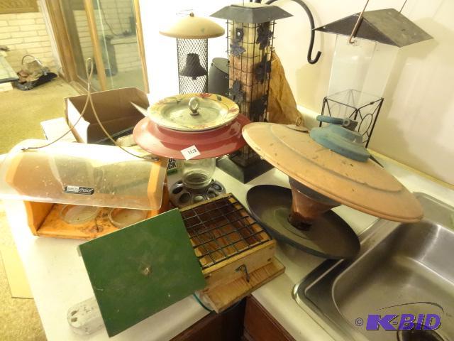 lot 271 image: Misc Bird Feeders...