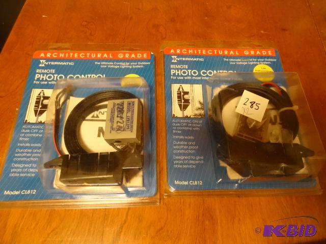 lot 285 image: Remote Photo Controls Qty 2...