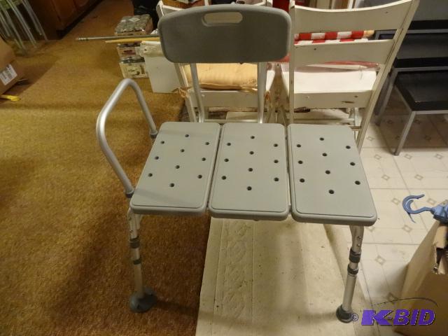 lot 290 image: Handicap Tub Transfer Chair...