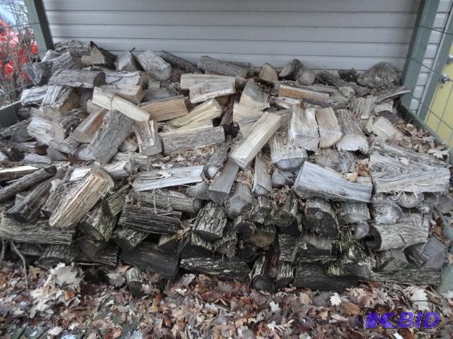 lot 3 image: Stack of Fire Wood. Approx 108 X 54 X 36. Buy...
