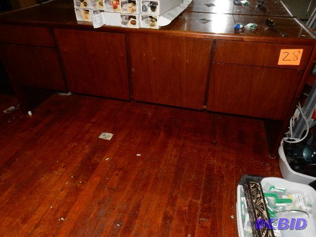 lot 28 image: Credenza, Solid wood