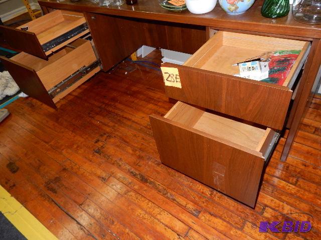 lot 28E image: Credenza, Solid wood