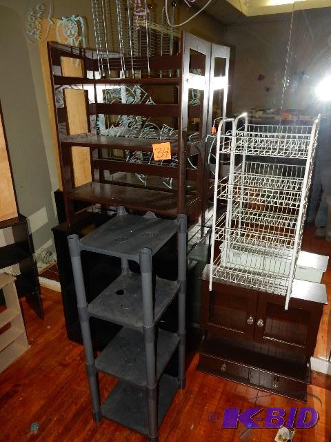 lot 34 image: Misc. Shelves