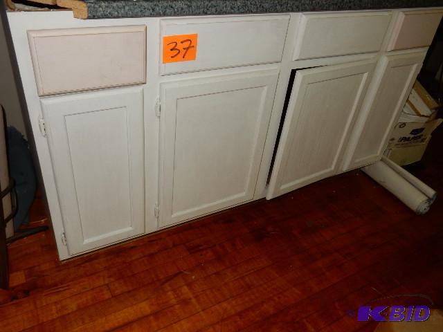 lot 37 image: wood Cabinet,, Bottom unit