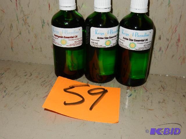 lot 59 image: Pettitgrain Ess. Oil, Anise Star Ess Oils