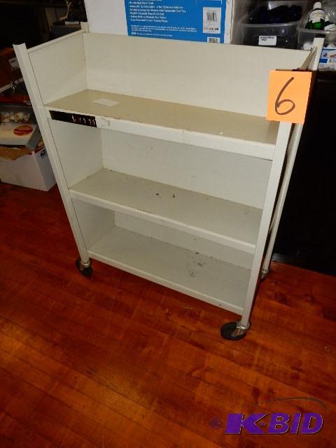 lot 6 image: Metal Library Book Table