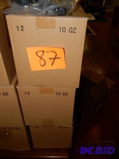 lot 87 image: 36, 10 oz bottles and caps