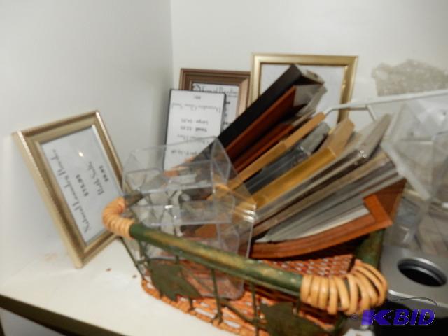 lot 92 image: Acrylic displays, Picture Frames