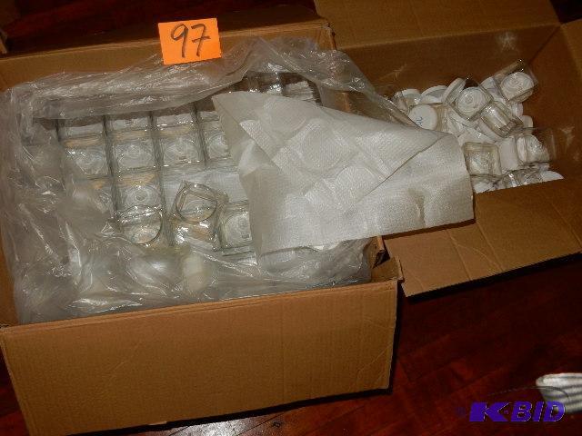 lot 97 image: King Square Bottles with covers