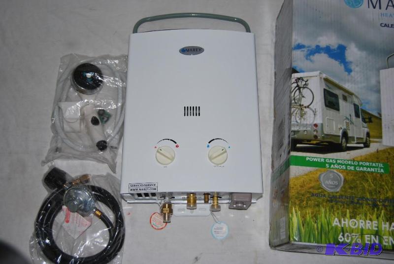 Marey Power Mini Portable Gas Tankless Water ...