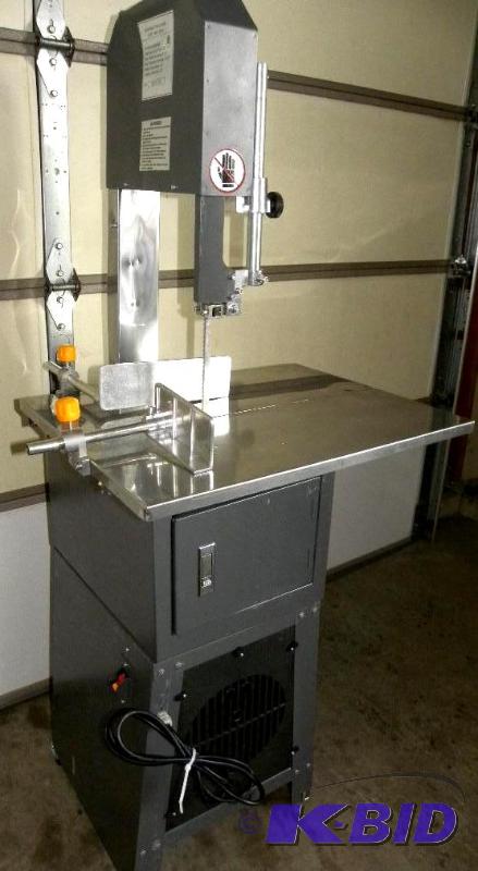 Meat Cutting Band Saw with built in Grinder, ...