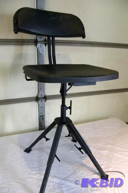Ground Blind Seat, 4 steel adjustable legs, 3...