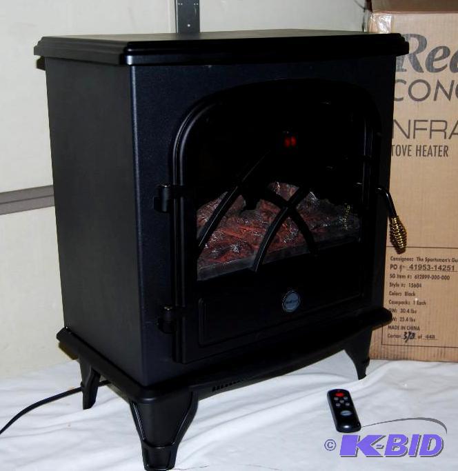 RedCore Electric Infrared Stove Heater, 750 ...