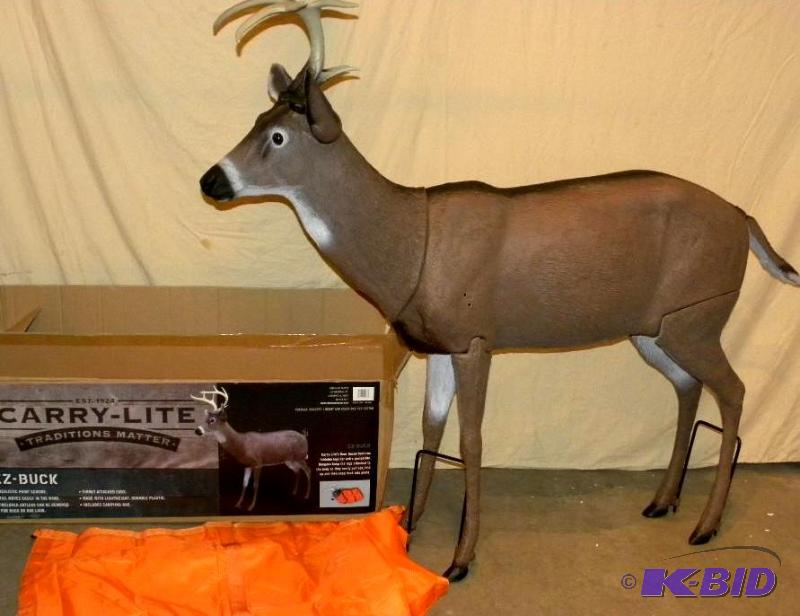 Carry Lite EZ-Buck Deer Decoy, lifelike color...