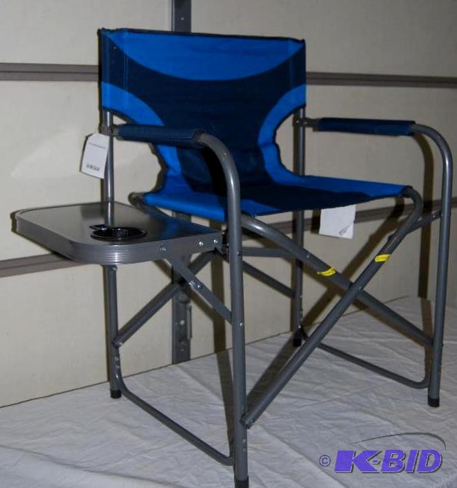MAC Sports Portable Directors Chair w Side ...