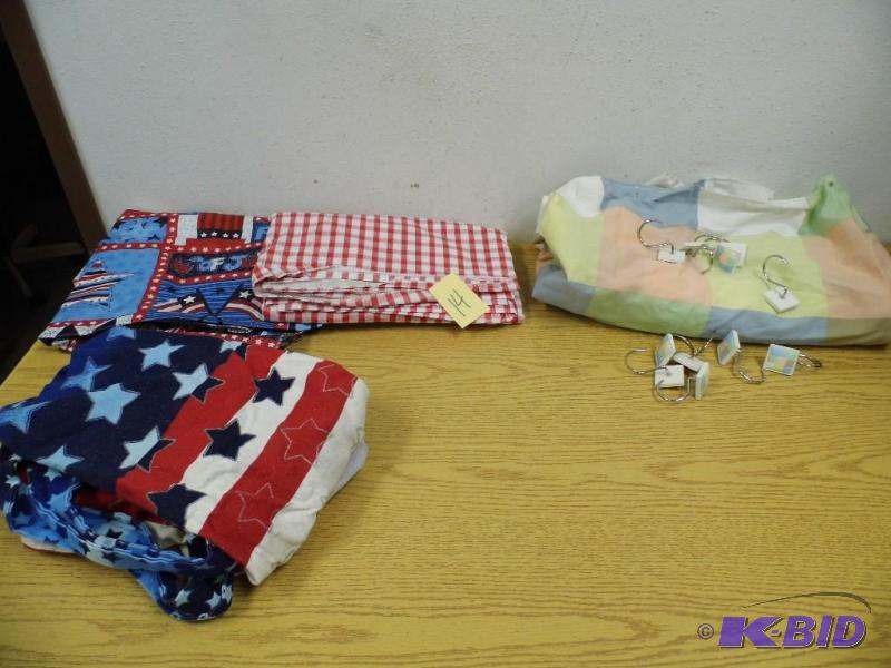Shower Curtain, Table Cloths