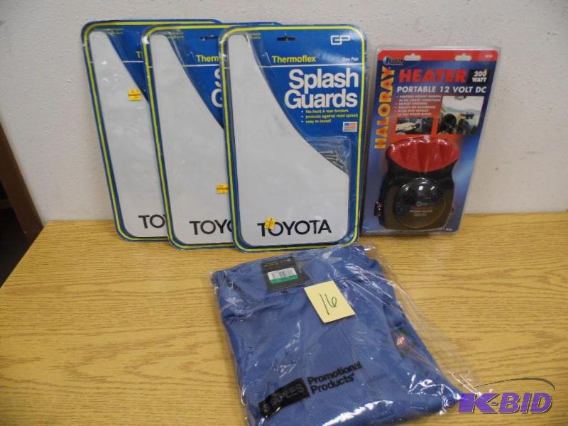 New Heater, Splash Guards, XL Shirt