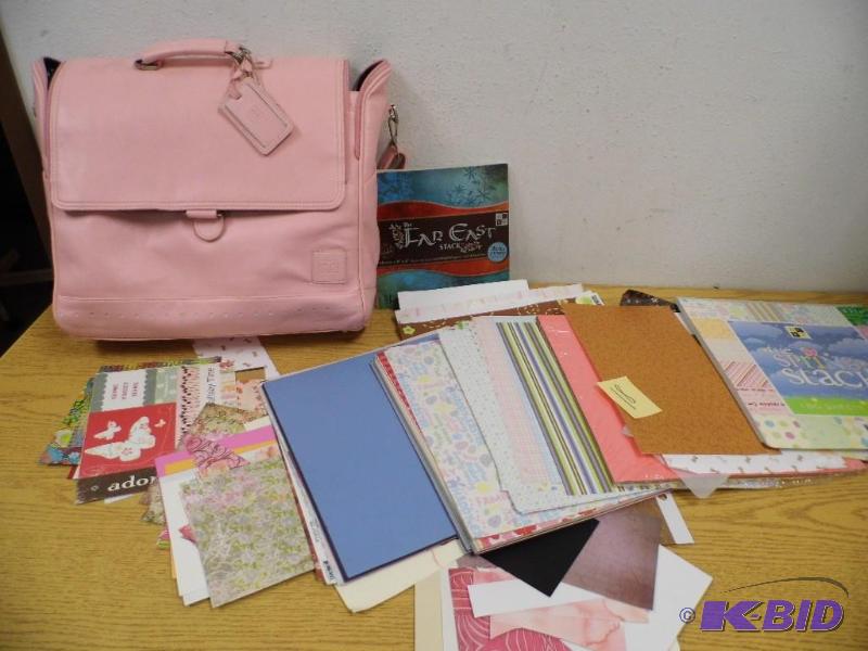 Scrapbooking Items wTote