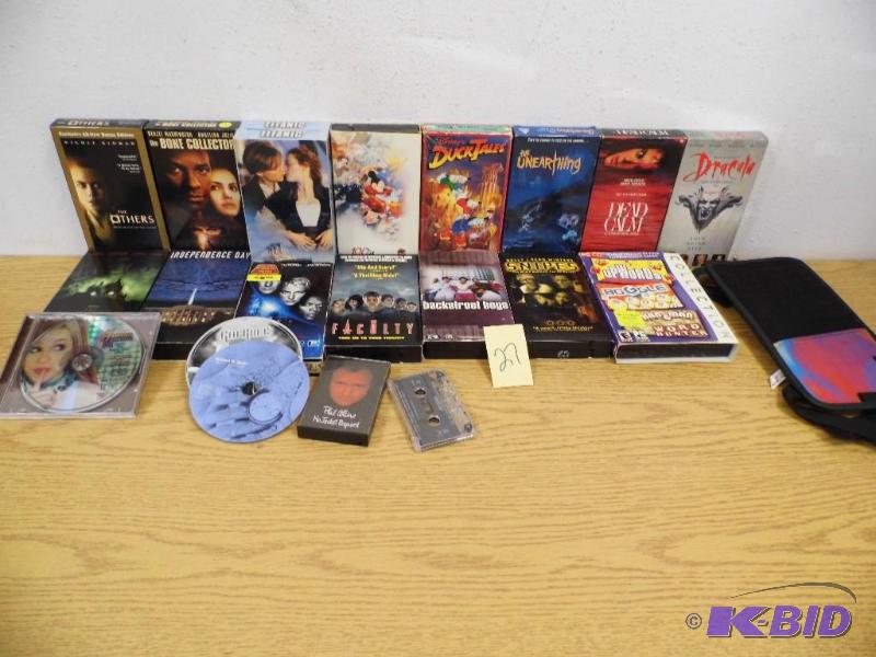 VHS & CDs