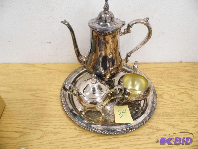 Wm. A. Rogers Silver Service