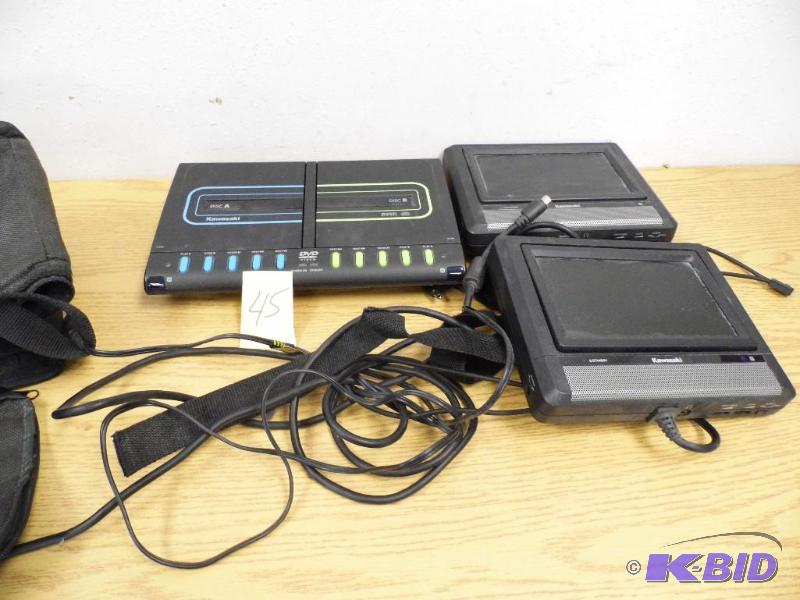 Kawasaki Dual DVD Player