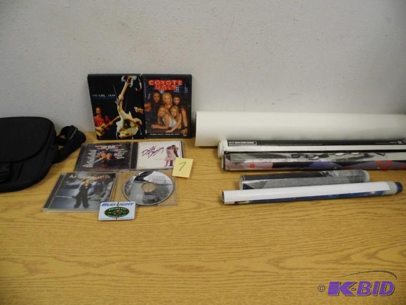 DVDs, CDs, Books