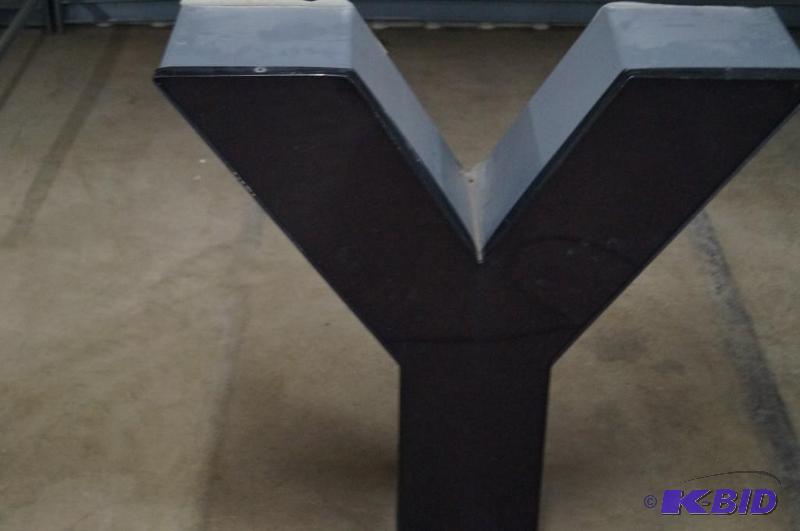 metal lighted letters