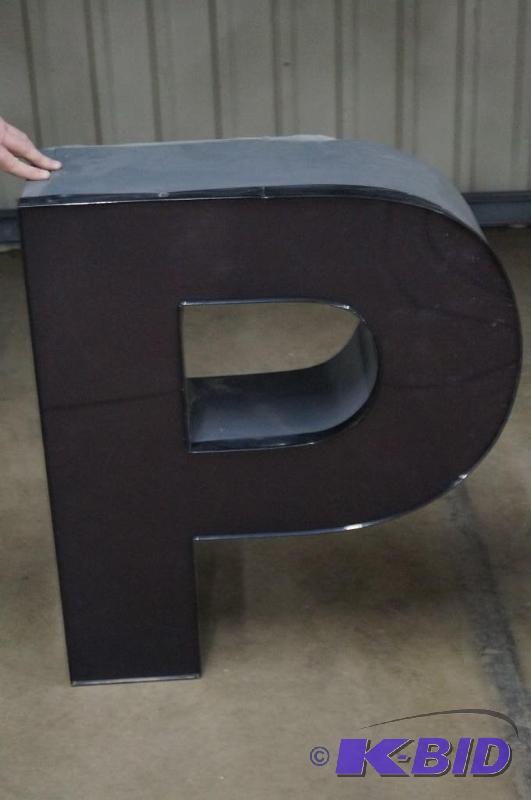 metal lighted letters