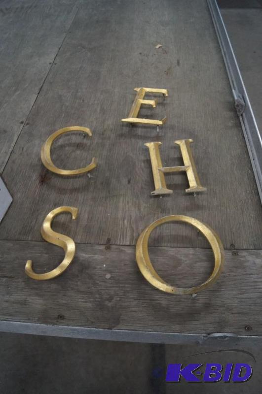 Cast Iron Letters