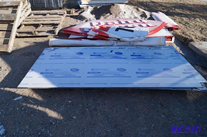 Dibond sign sheets
