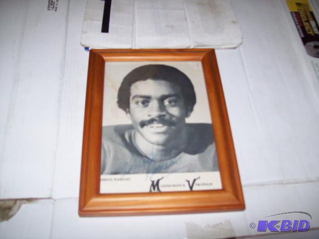 Ahmad Rashad 5 x7 Autographed Photo...