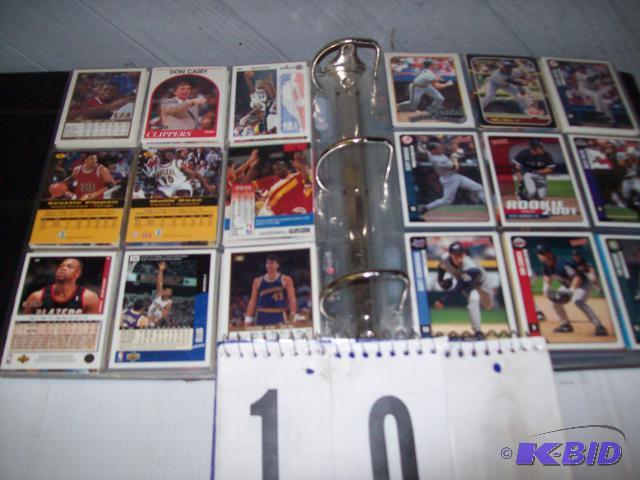 Book of 150 Sports Cards...