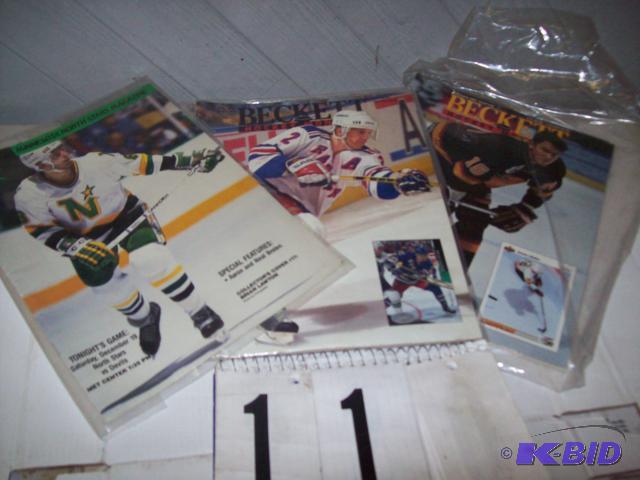 Lot of 4 Hockey Magazines - Including 1987 No...