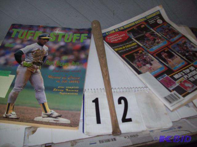 Louisville Slugger Miniature Wood Bat and 199...