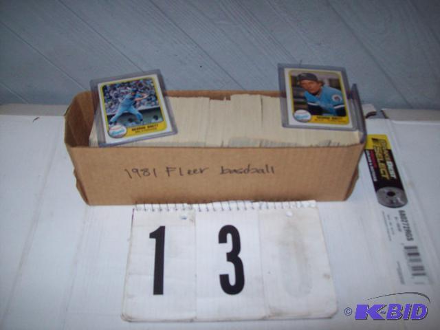 Box of 700 Mint 1981 Fleer Baseball Cards - ...