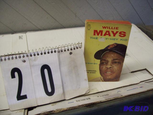 Vintage Willie Mays Book 1961...