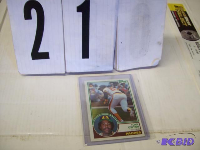Tony Gwynn Rookie Card - 1983 Topps, Near Min...