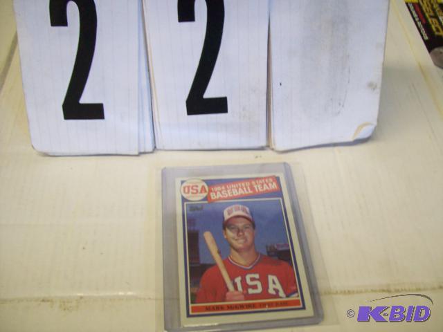 Mark McGwire Rookie Card - 1985 Topps, Near M...